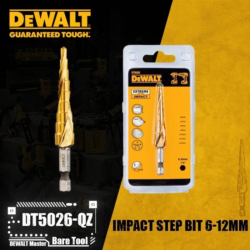 

DEWALT Шаг Удара Биты 6-12, 8-18, 14-25, 20-34 мм