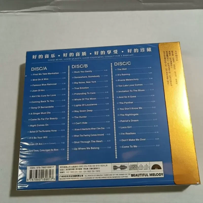 Фото Дженнифер Уорнес: Blue Raincoat – Музыкальный CD-альбом на английском языке, 3CD, бокс-сет для CD-плеера №4