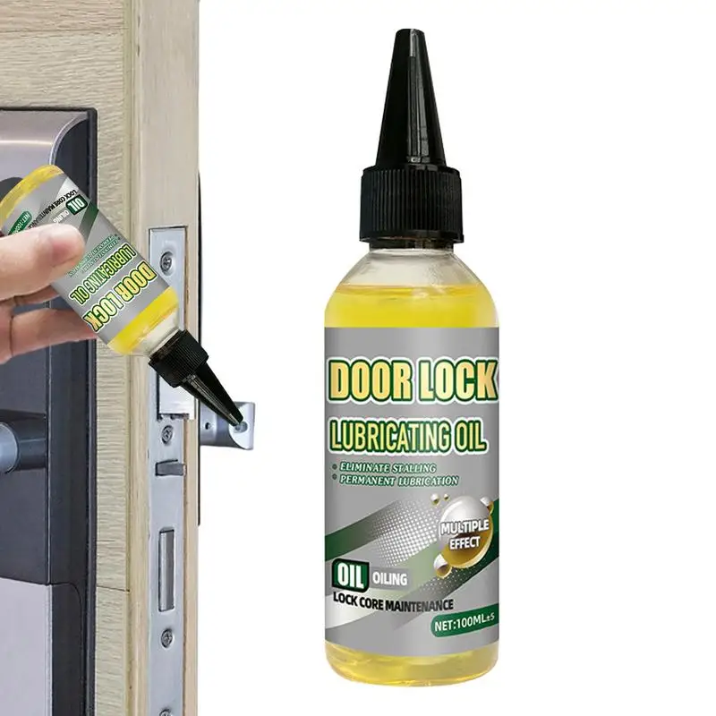 

Lock Lubricant Bike Chain Lube for Door Hinge Lock Tools 100ml Door Hinge Oil Lubricant Bicycles Prevents Lock Freezing supply