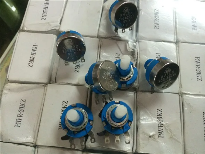 

Потенциометр, импортированный из японский TOCOS RV20N 20S B203K 20k, одноканальный потенциометр