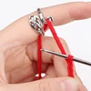 New DIY Knitting Loop Crochet Tool Multi Style Ring Finger Wear Thimble Yarn Adjustable Open Finger Ring Sewing Accessories 4