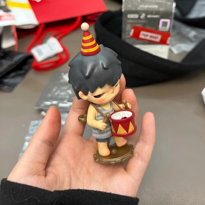 Фото Коллекционные фигурки Popmart Hirono Mime Series Blind Box, 4-е поколение, креативные модные настольные украшения, подарки, в наличии №4