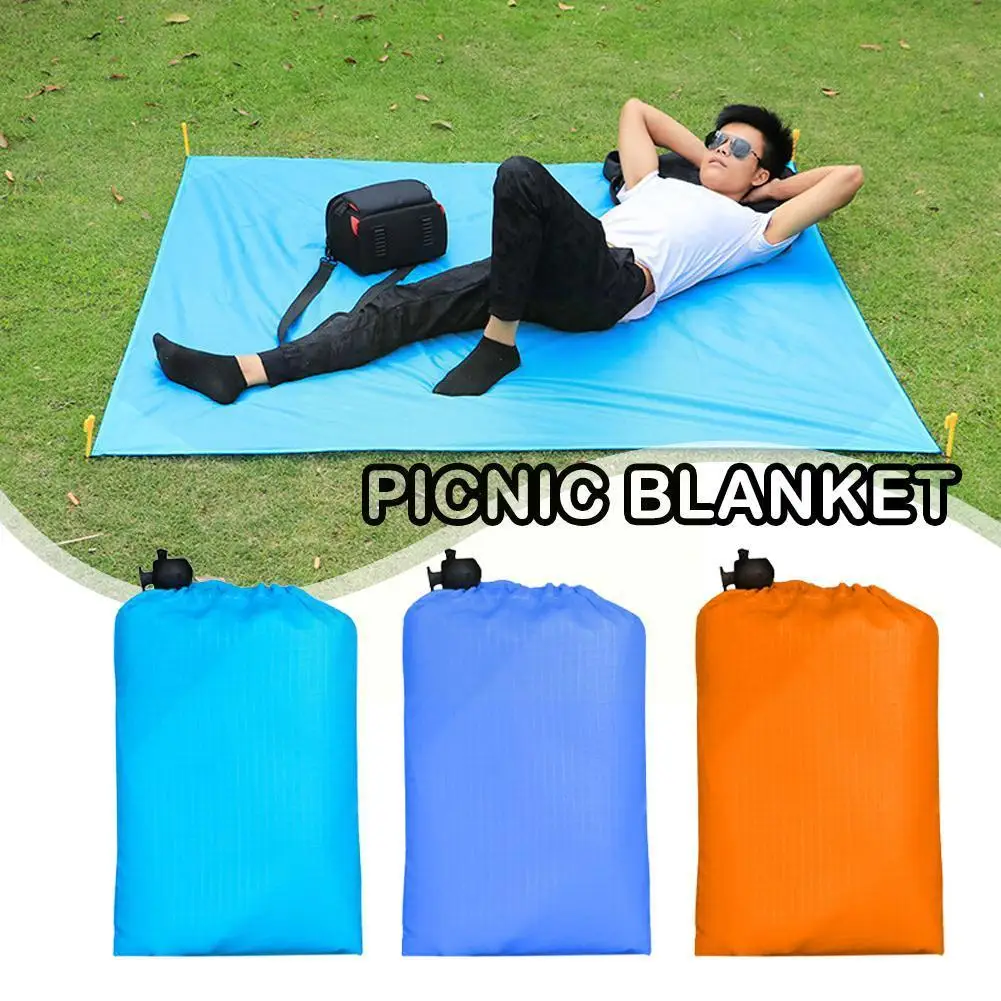 

2023 New Portable Beach Camping Mat Waterproof Camping Beach Mattress Ground Camping Picnic Mat Outdoor Blanket Mat Y5X6