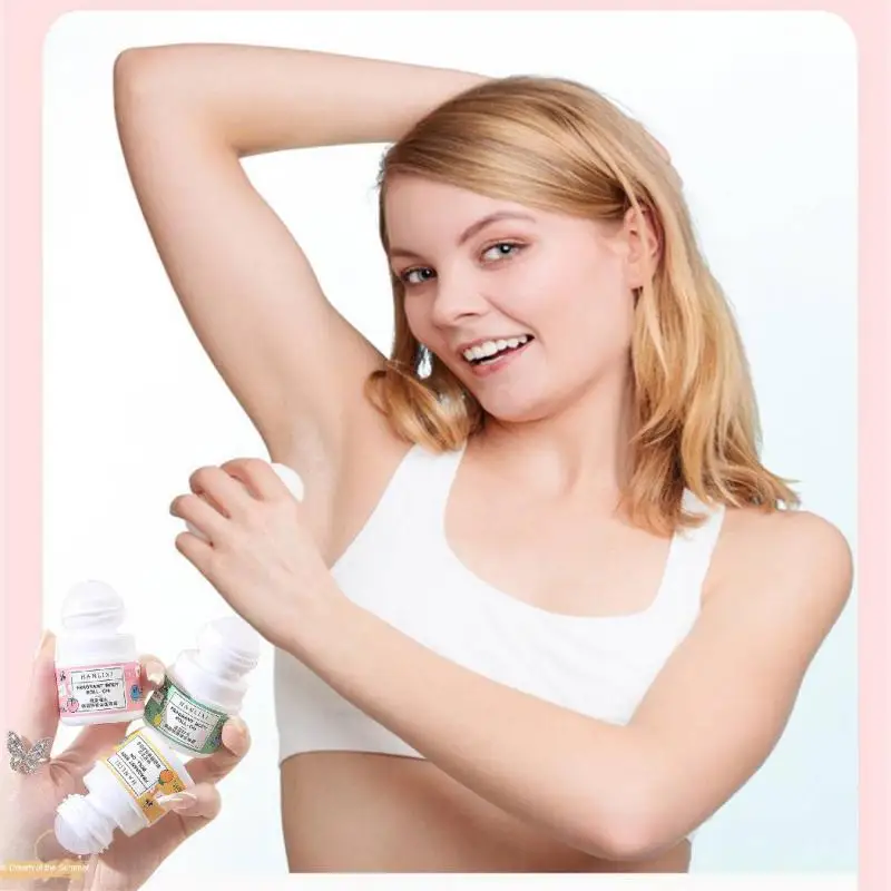 

Women Male Floral Perfumes Deodorants Antiperspirants Rolling Ball Perfumes Underarm Fragrances Smooth Refreshing Deodorant Roll