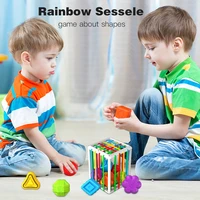 creative color shape build blocks classificat toys baby montessori learn puzzle games childs brain training early education toy