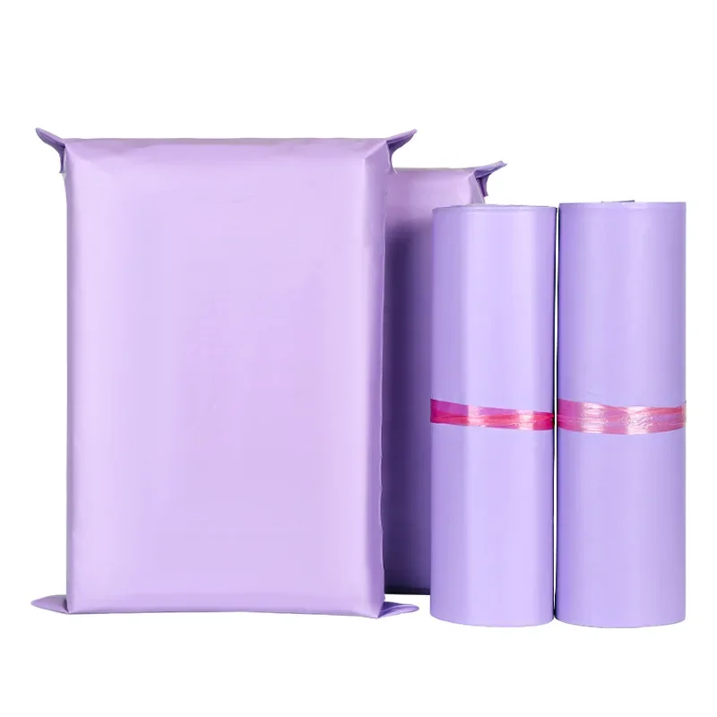 

Полиэтиленовые курьерские конверты фиолетовые