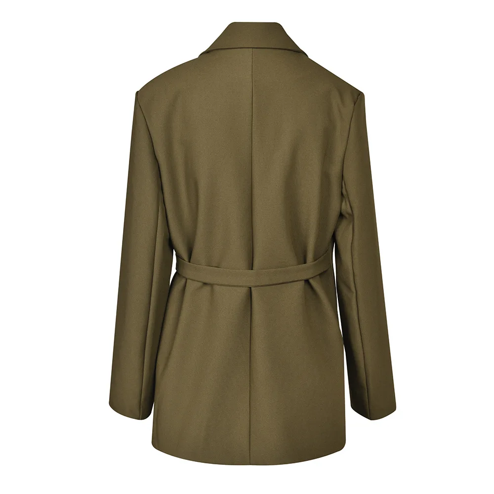 Design Feeling Slim Silhouette Suit Autumn New Style Casual Small Group Suit Coat Women Fashion Jacket Women Blazer Women