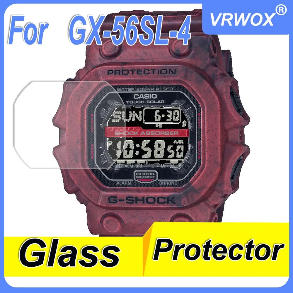 

Protector For Casio GX-56SS-1 GX-56SLG-1 GX-56SGZ-2 GX-56SL-4 Tempered Glass HD Clear Anti-Scratch Screen Protector