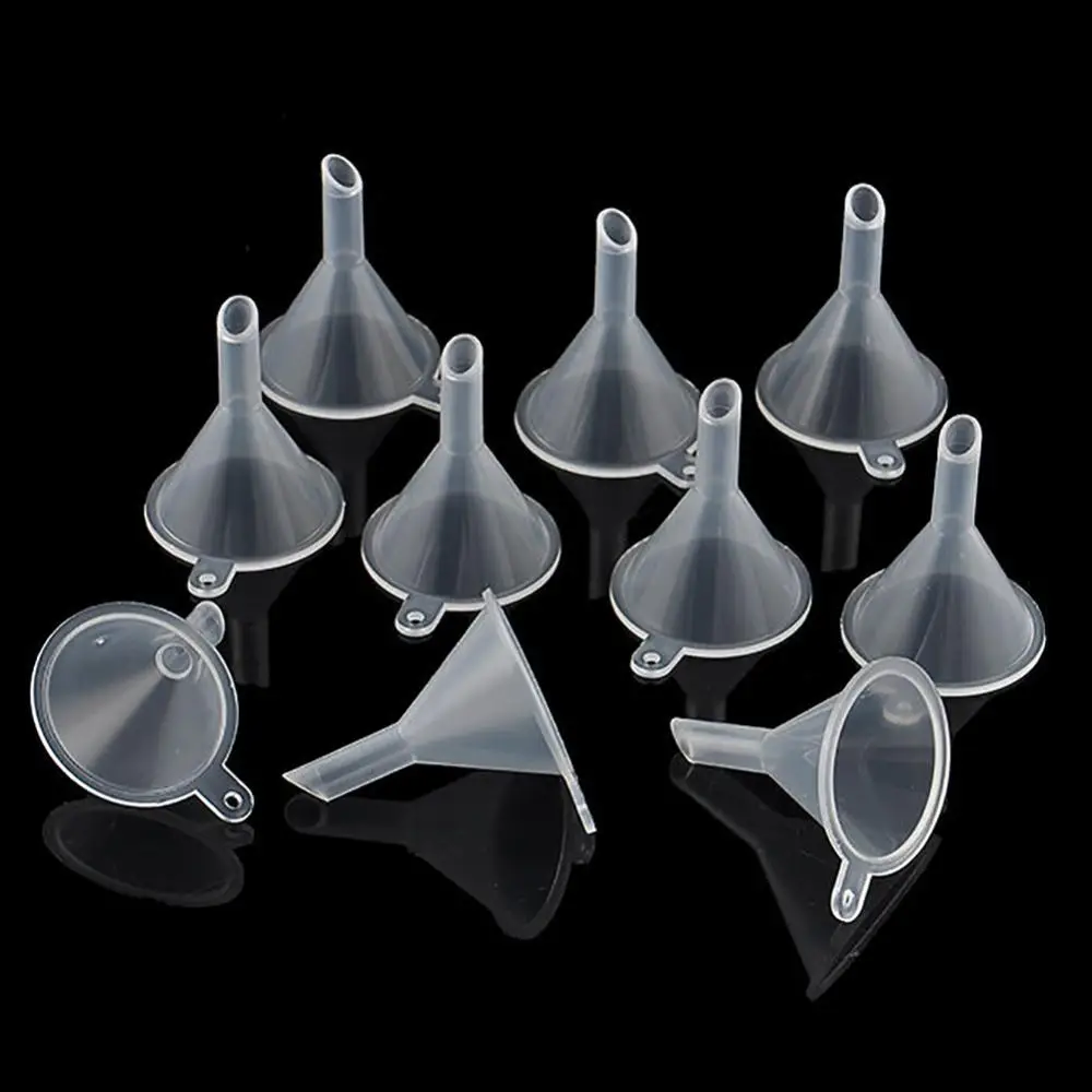 

Plastic for Perfume Oil Funnels Clear Mini 10Pcs Liquid Diffuser Bottle Lab