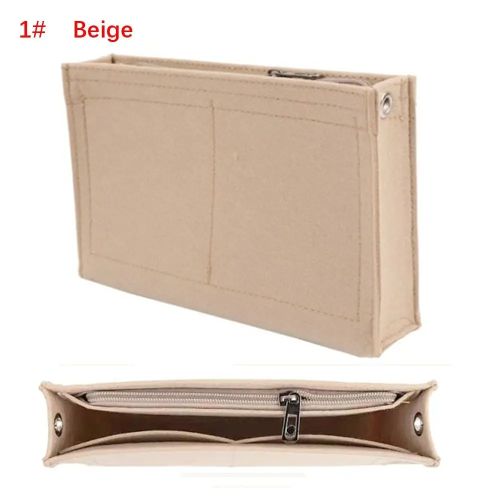 

Фетровая сумка-вставка. Прочная сумка для хранения. Поддержка кошелька. Органайзер. Портативная сумка с внутренней подкладкой.