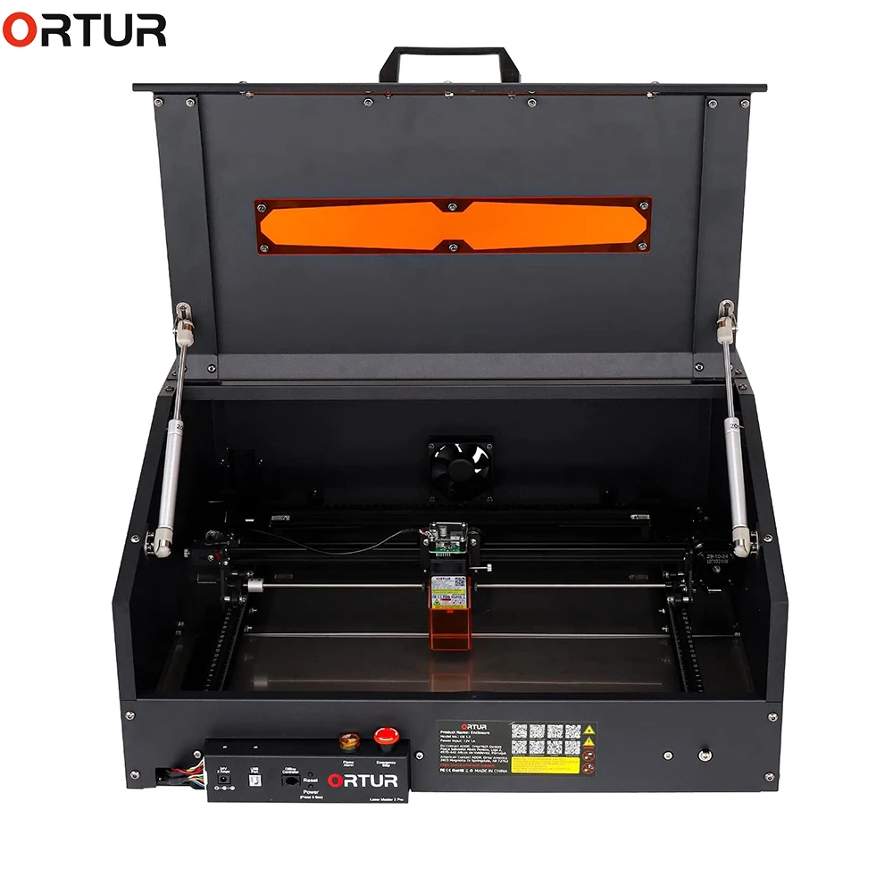 Ortur-cubierta desmontable para grabador láser, carcasa de Metal segura a prueba de polvo para grabador láser Master 2 Pro / Laser Master 2