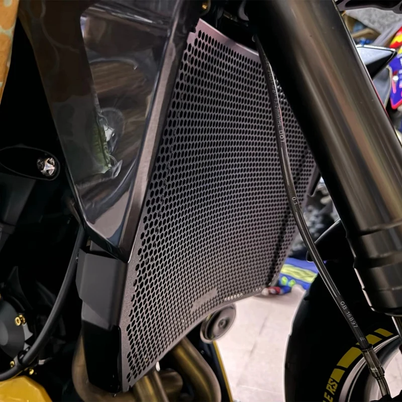 Мотоциклетная решетка радиатора защитная крышка для TRIUMPH Street Triple 765S 765R 765RS 2023 2024