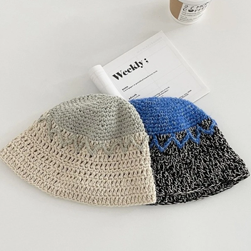 

Рыбацкая шапка ручной работы для нарядной повседневной одежды Головной убор для вечеринок Шляпа-ведро