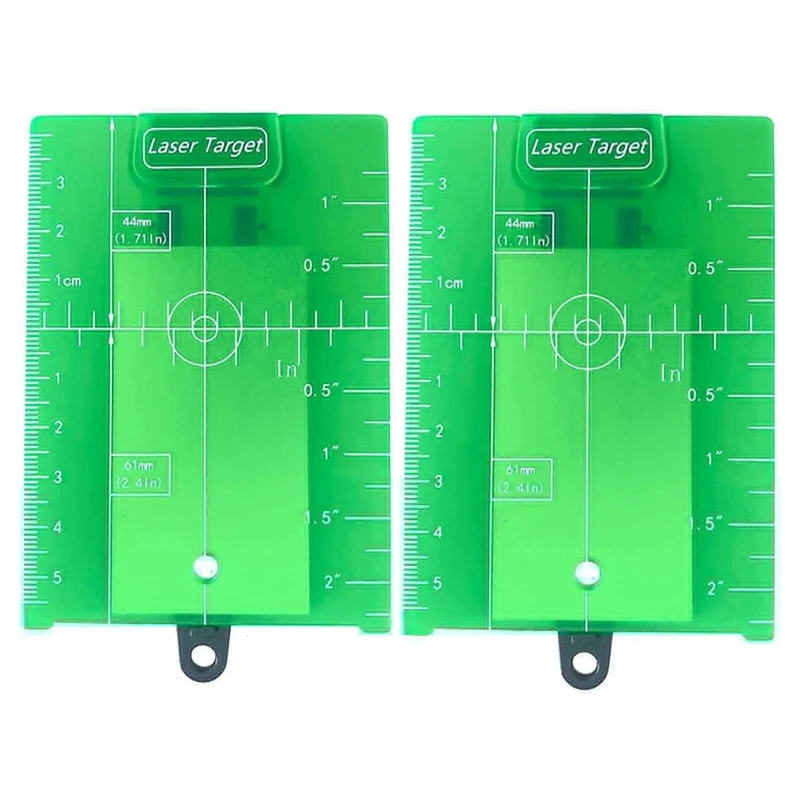 

Laser-Target, 2 Pack Green Magnetic Floor Target Plate With Stand