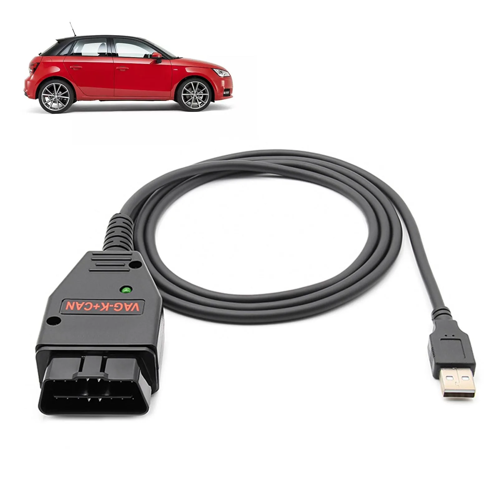 

For V W/AUDI/S Koda/Seat VA G Commander 1.4 K CAN VA G K CAN Car Diagnostic Tools Interface K-line Cable Car Diagnostic Tool