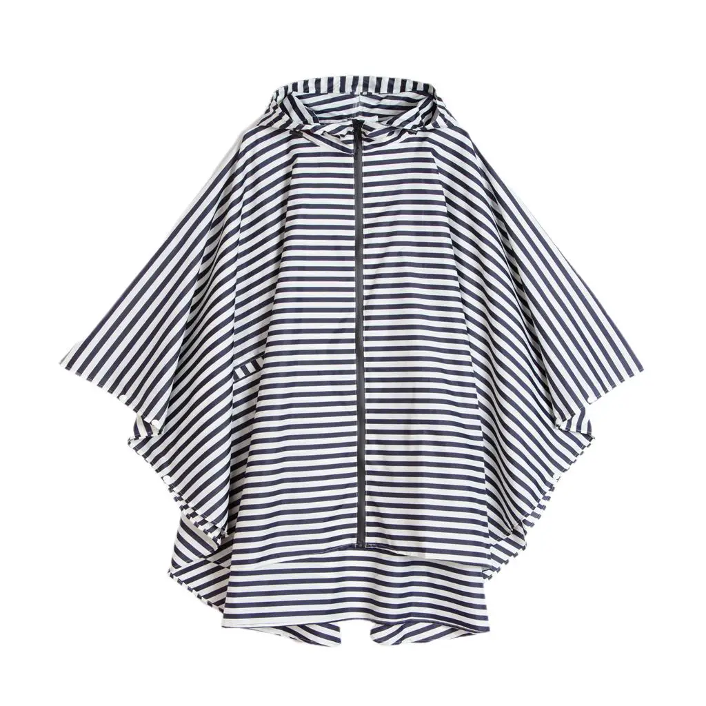 

Adult Poncho Raincoat Outdoor Camping Emergency Hooded Cloak Rain Coat