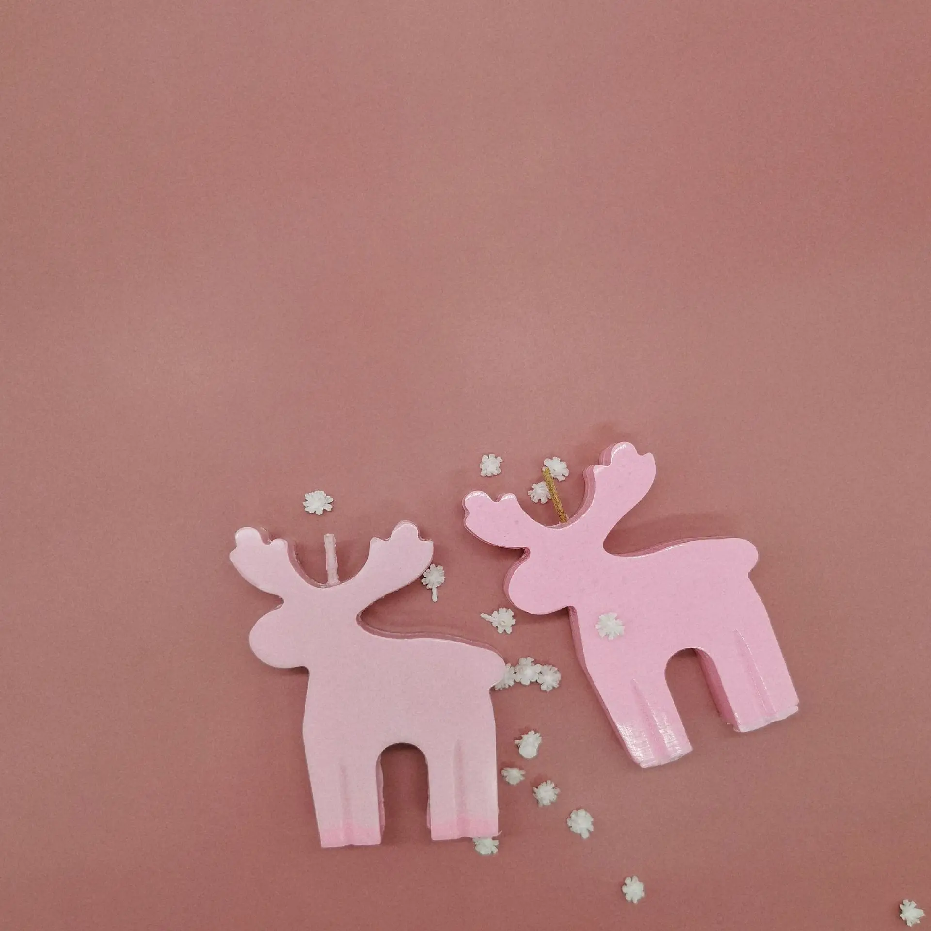 Форма сделай сам для оленей и свечей форма рождественского фестиваля