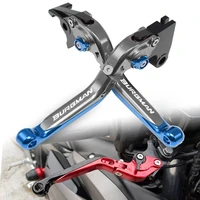 motorcycle accessories cnc adjustable extendable foldable brake clutch levers for suzuki burgman 650 2003 2018 2017 2016 2015