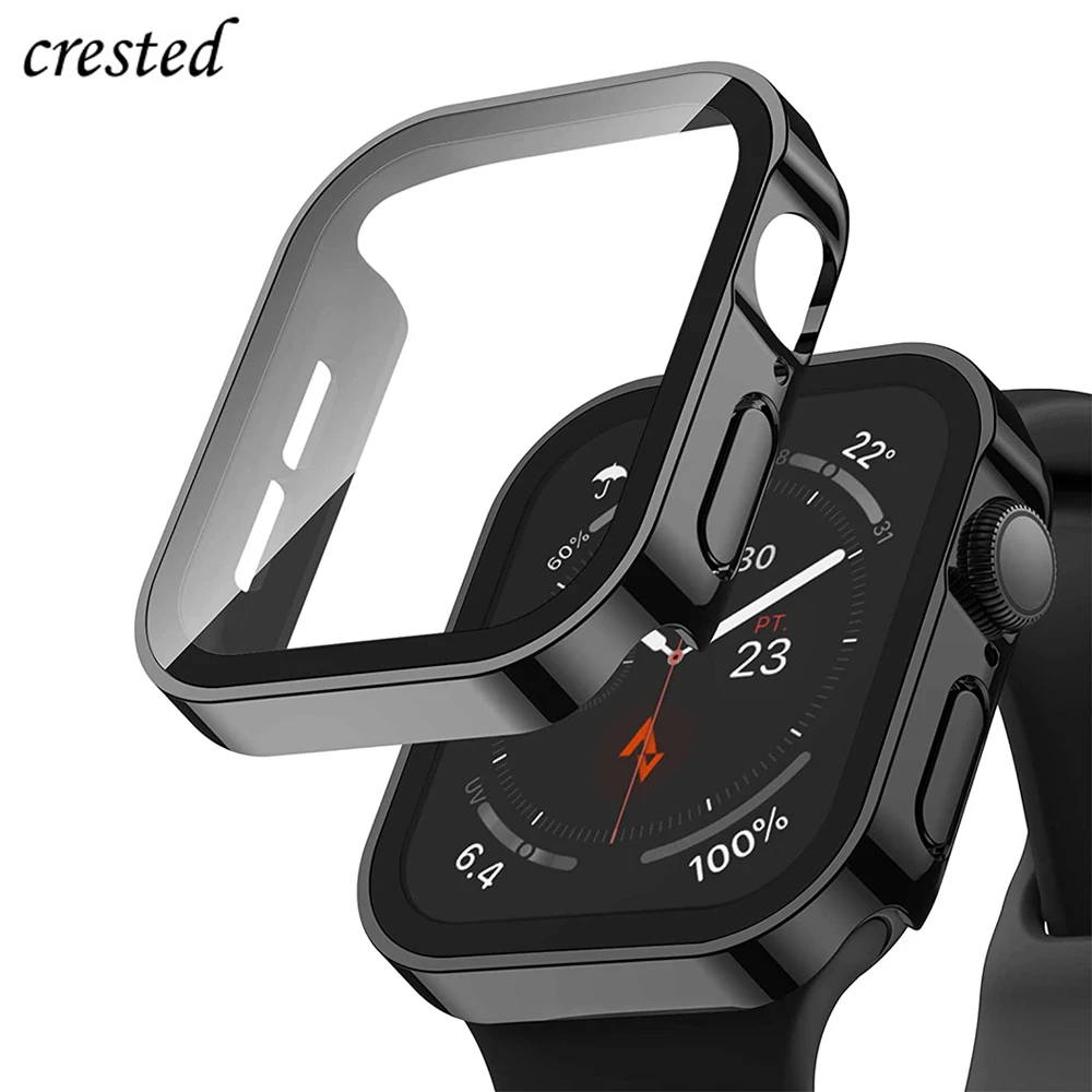 Фото Водонепроницаемый чехол для Apple Watch series 7 8 45 мм 41 мм, аксессуары для iWatch 4 5 SE 6 44 мм 40 мм №1