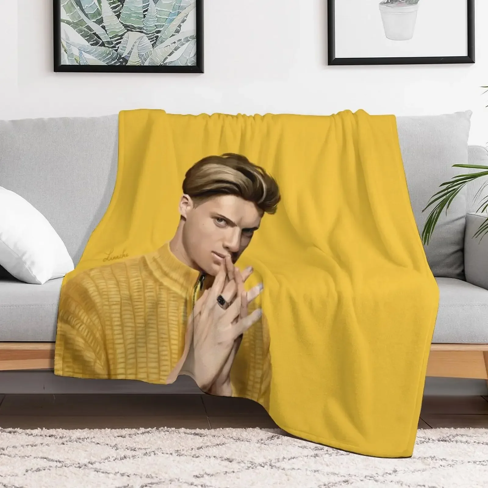 Цифровое одеяло Jace Норман-Вулкан накидки для дивана очень большие одеяла