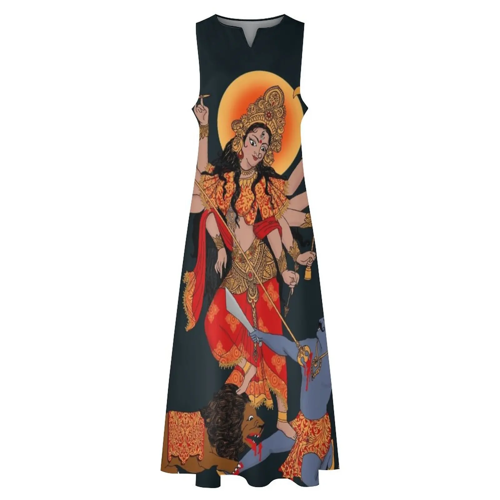 Женское платье Goddess of Power : Durga полиэстер