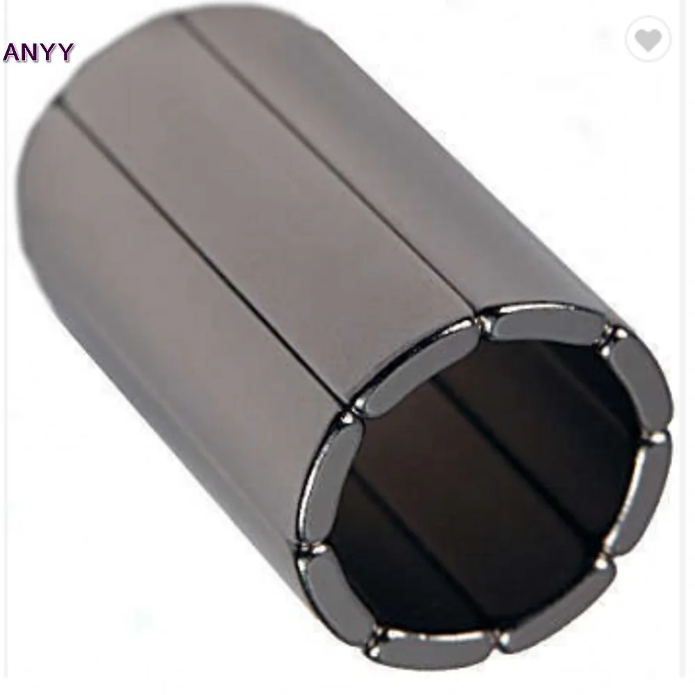 Стандартный редкоземельный неодимовый дуговой магнит магнитная плитка