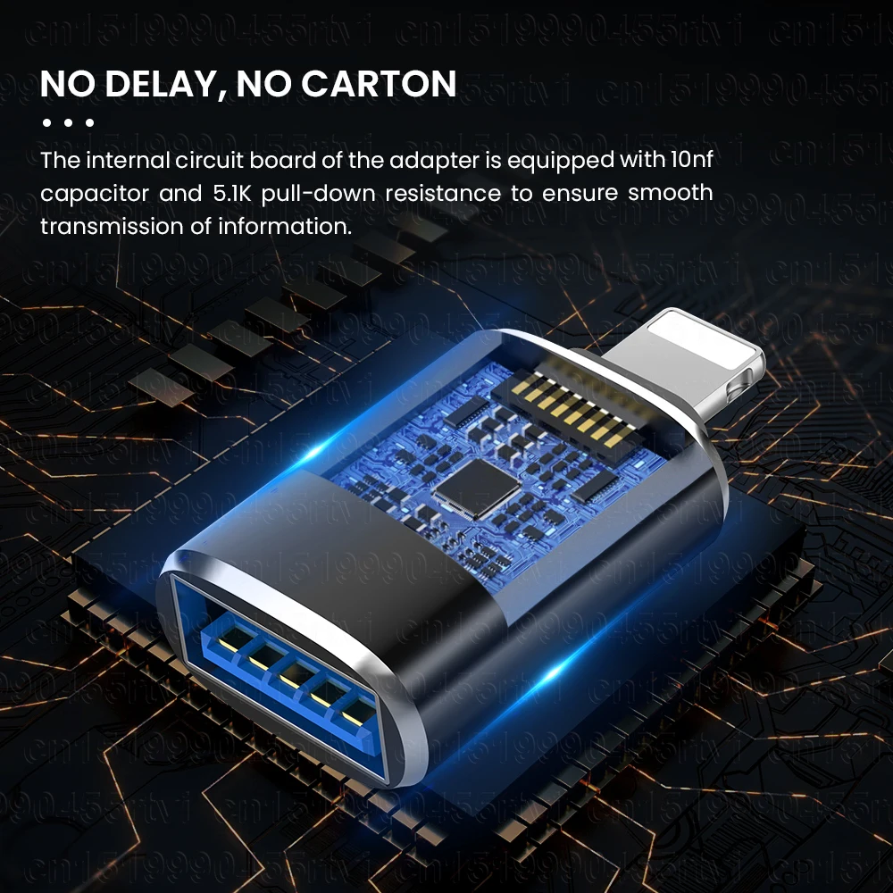 Адаптер USB 3 0 для lighting OTG iPhone 13 12 11 Pro XS max XR iPad Tablet USB3.0 iOS адаптер зарядки |
