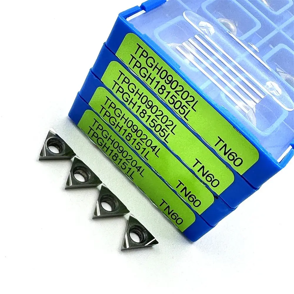 

TBGT060104L TPGH080204L TPGH090204L TPGH110204L TGBH110304L TN60 Металлокерамическая вставка Обработка стали Оригинальный токарный станок с ЧПУ Режущие инструменты