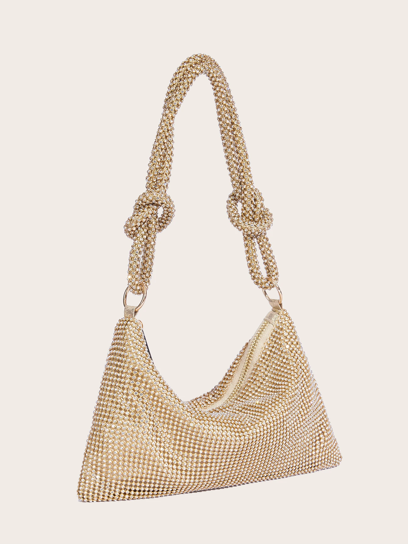 Женская Складная блестящая вечерняя сумка элегантная роскошная женская