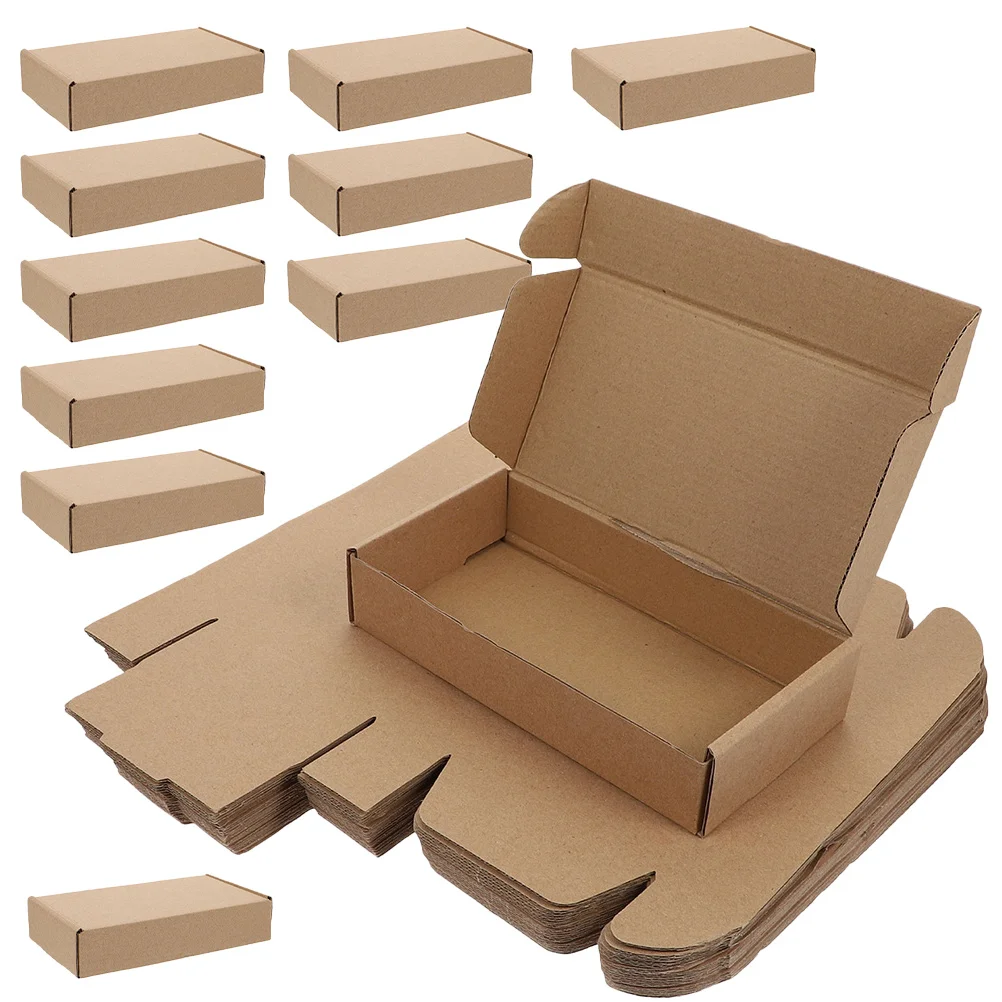 

25pcs Corrugated Packaging Boxes Small Packaging Box Packaging Box Package Box Corrugated Shipping Box Shipping Box