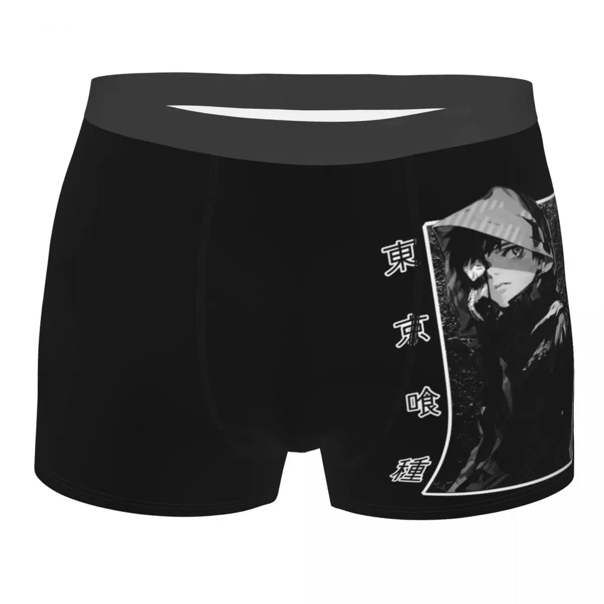 

Man Boxer Briefs Shorts Panties Kaneki Ken Soft Underwear Tokyo Ghoul Japanese Anime Kaneki Ken Homme Plus Size Underpants