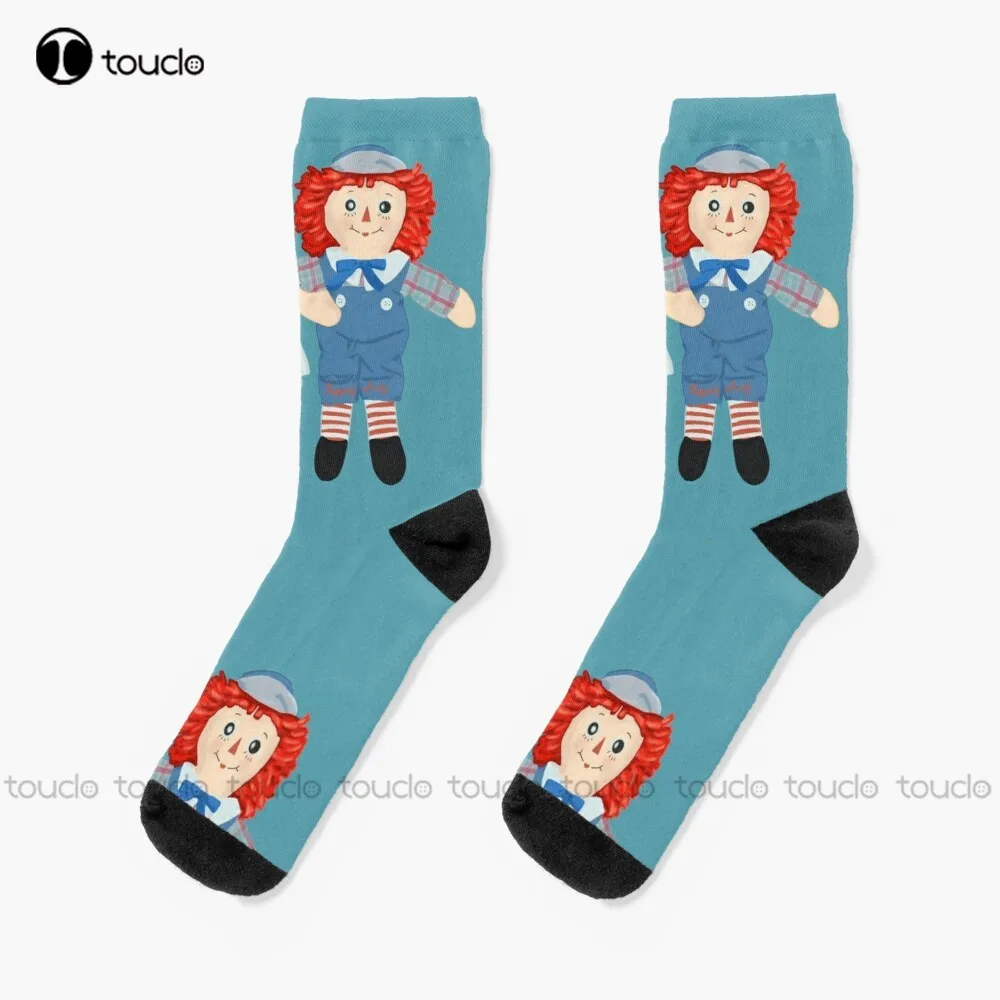 Socks White Crew socks Men Christmas Gift Unisex Adult Teen Youth Socks Custom
