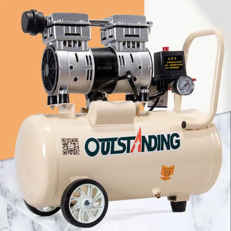 Oilless Air Pump Small Air Compressor For Dental Woodworking Painting