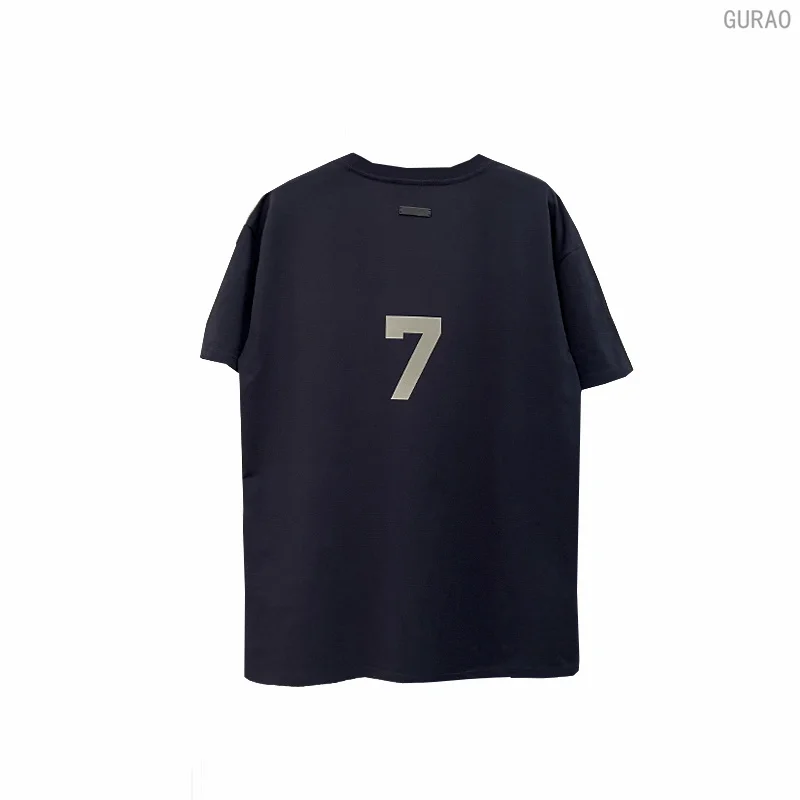 Мужская футболка с коротким рукавом логотип 1:1 из хлопка |