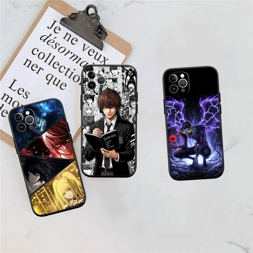Фото Чехол для телефона MI13 Death Note Ryuk Kira Soft Shell для OPPO A3 Pro A72 A74 A76 A77 A77S A78 A79 A94 A95 A18 A40M A58 №4
