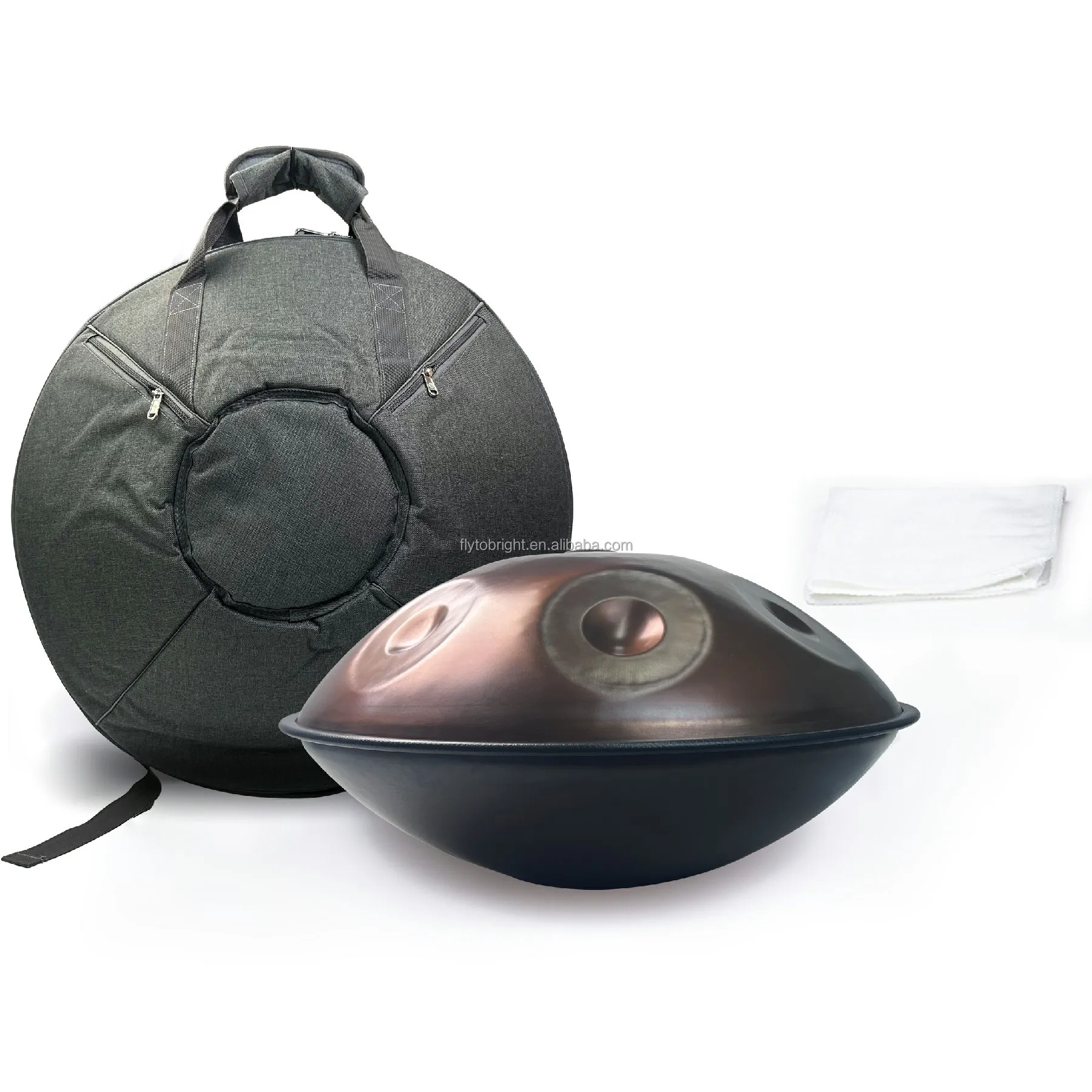 Майстер-серия ручной работы Mini 18 22 дюйма D Kurd C # Amara Handpan Drum 9 10 Note 440 Гц 432 Инструмент