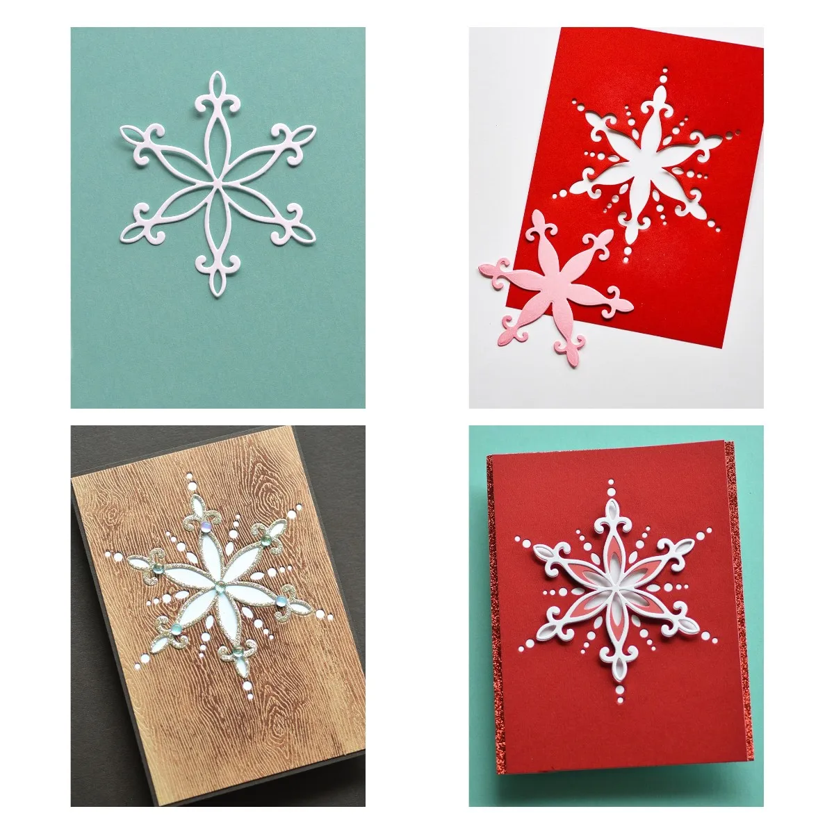 

2022 New Arrival Metal Cutting Dies Decoration For Scrapbooking Craft Diy Album Template Decor Model Pretty Snowflakes