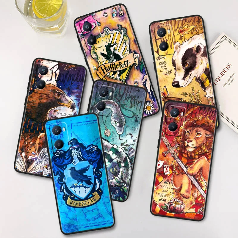 Поттер Harries Cool для OPPO A96 A94 A93 A77 A76 A73 A57 A56S A55 A53S A31 A16 A15S AX7 A1K A9 A5, черный цвет