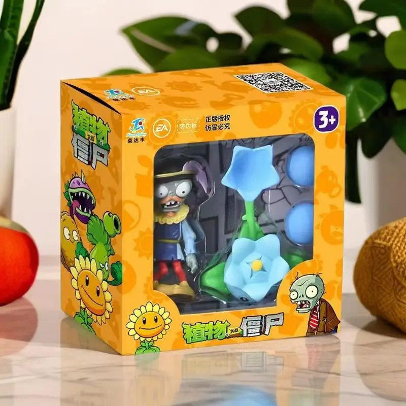 Фото Набор игровых периферийных устройств Plants Vs Zombies: 2 шт. пусковых устройств для стрельбы горохом, подарок на день рождения для детей №4
