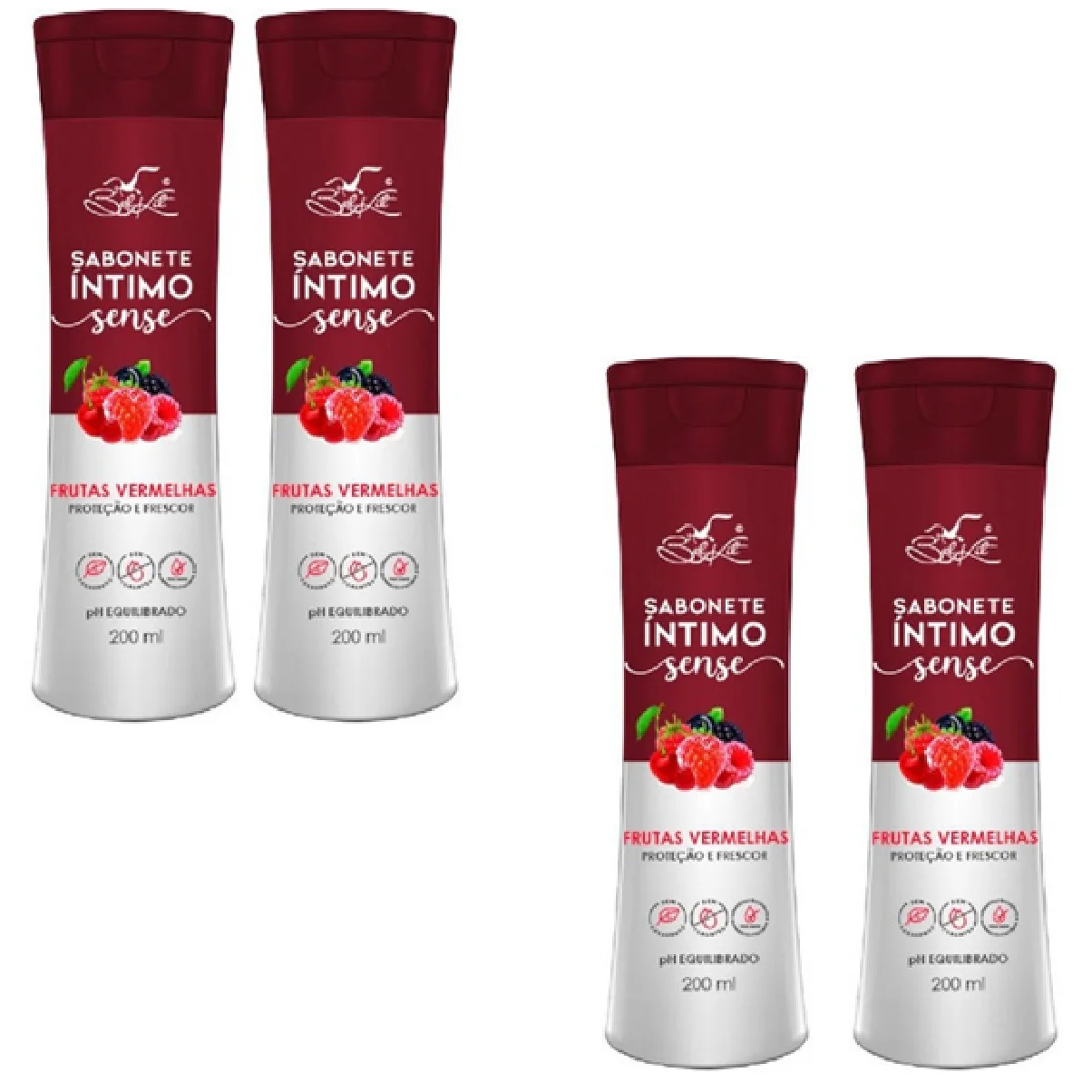 

Soap Intima Sense RED FRUIT BelKit 200ml Kit 4 Un