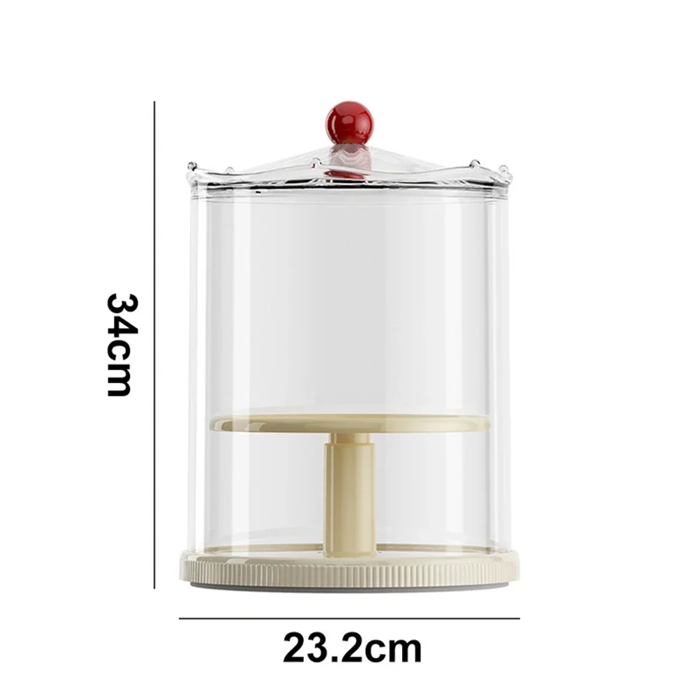 Акриловая витрина, подъемная подставка для фигурок, большая вместимость, многослойная вращающаяся фигурка, ящик для хранения игрушек, подарок для друзей