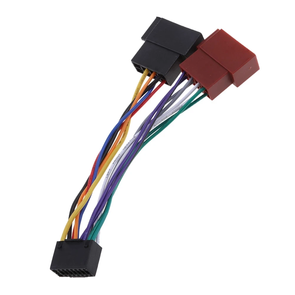 

1pcs ISO Standard Harness Suitable For Kenwood KENWOOD Audio Modified CD Player Tail Line Adapter ISO Plug Lossless Wiring Harne