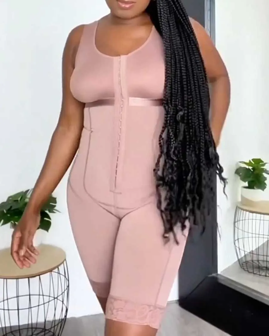 Fajas Body Shaping Bodysuit for Women, Tummy Control Undergarment with Breathable Fabric