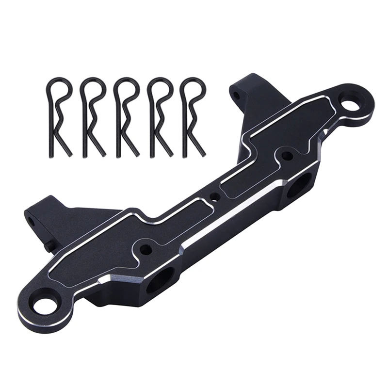 

Metal Rear Bumper Mount with R Type Body Clips for Axial SCX6 AXI05000 1/6 RC Crawler Car Upgrades Parts