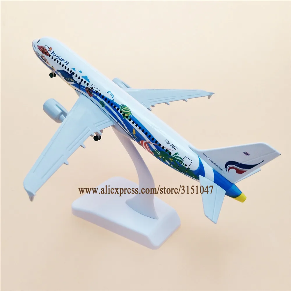 

20 см металлический самолет модель тайского Тайланда Air Airlines Airbus 320 A320 Airways модель самолета w колеса самолета детский подарок