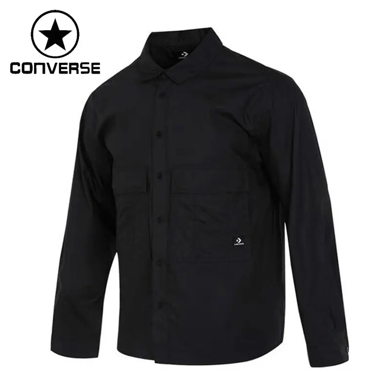 Оригинальное новое поступление, сезонная тканая рубашка Converse LS, мужские рубашки, спортивная одежда