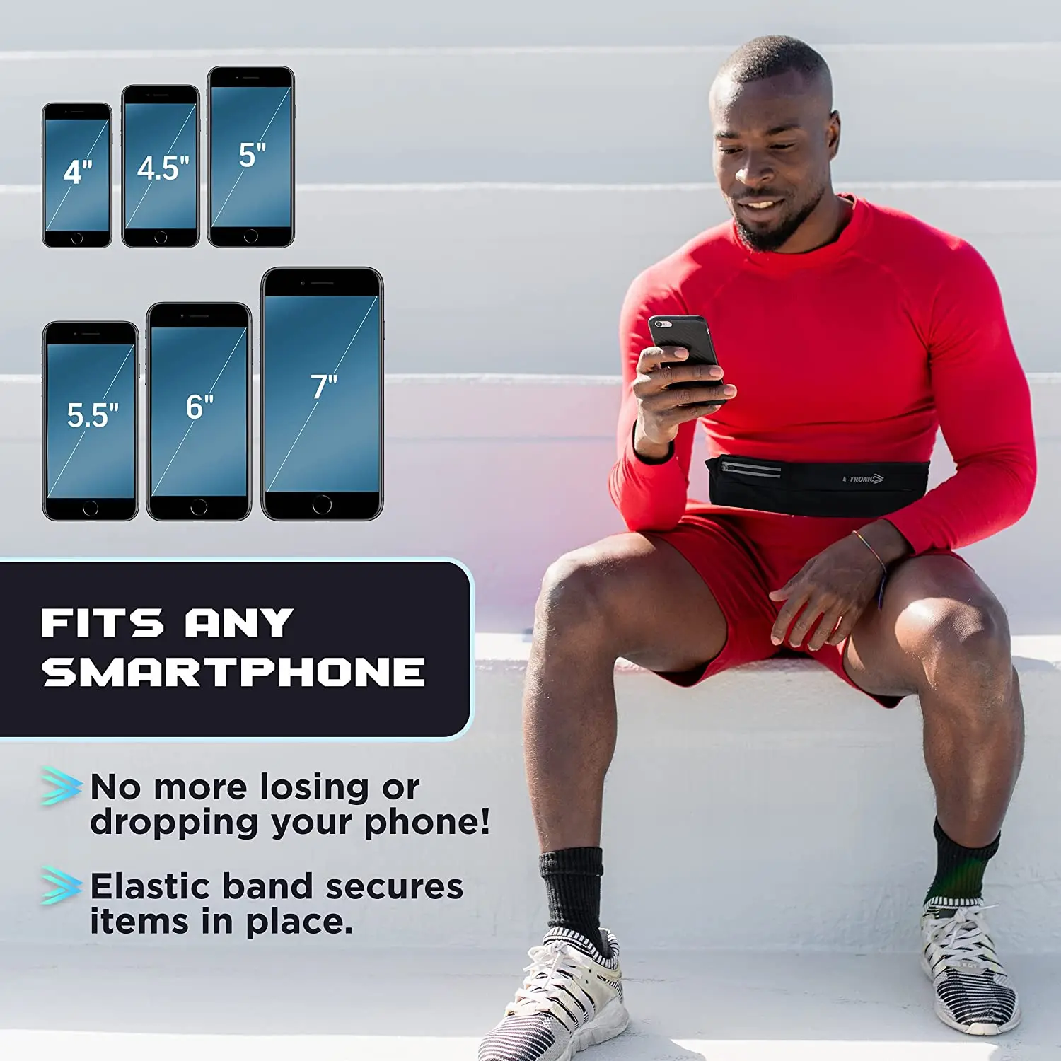 Women's and Men's Running Belts - Money Belts & Running Belt Bags, Phone Holders, Money & Keys - Outdoor Sports, Travel