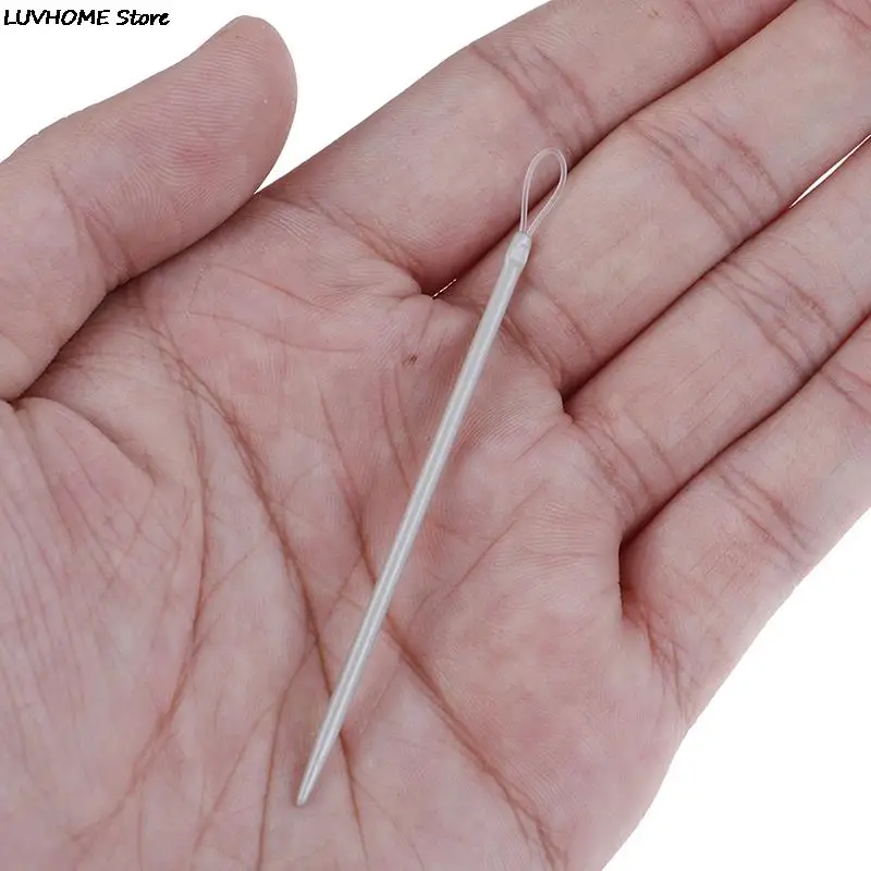 3 шт./компл. вязальные спицы с большими глазами из нейлоновой проволоки Швейные
