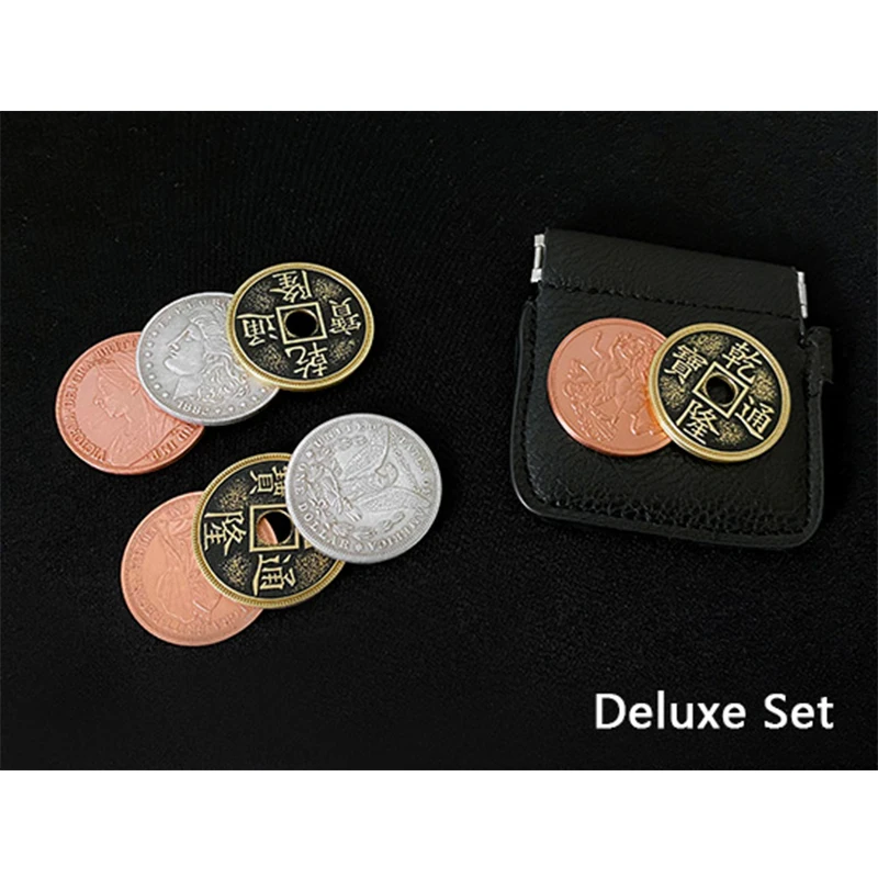 Ultimate CSB Deluxe Set от Oliver Magic Медная серебряная латунная монета Магические трюки