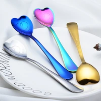 titanium stainless steel dessert spoon ice spoon coffee spoon